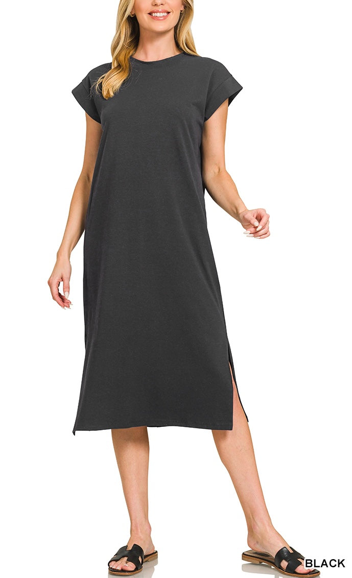 Knit Midi Dress (2 colors)