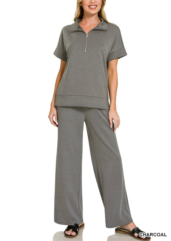 Scuba Half Zip Set (2 colors)