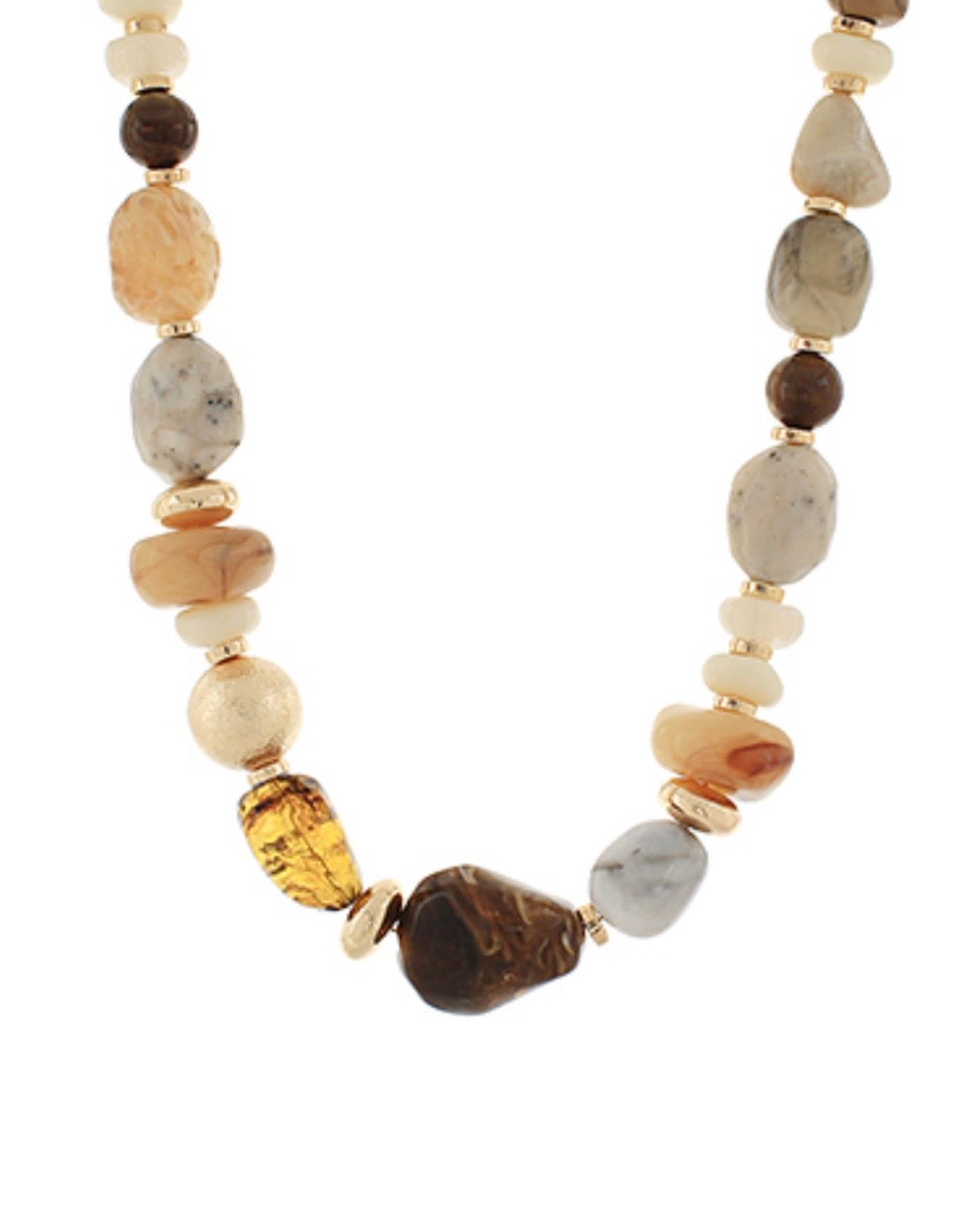 Multi Stone Necklace
