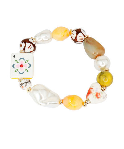 Mahjong Stretch Bracelet (4 colors)