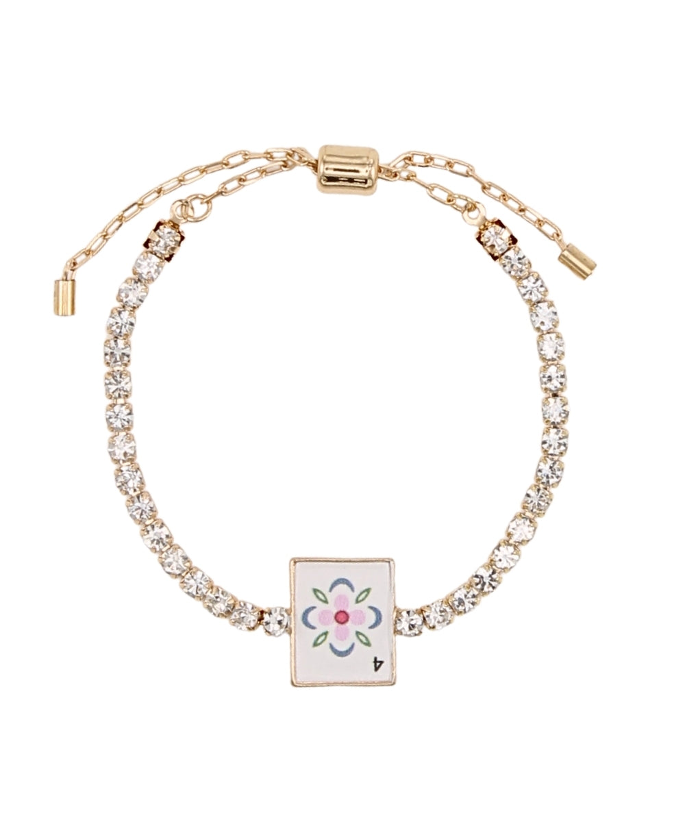 Mahjong Pave Bracelet (5 options)