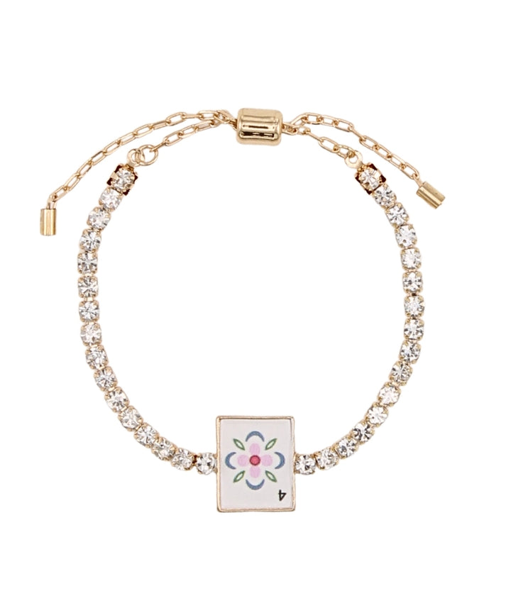 Mahjong Pave Bracelet (5 options)