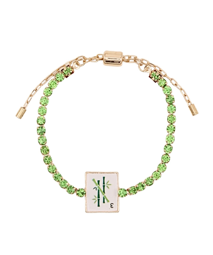 Mahjong Pave Bracelet (5 options)