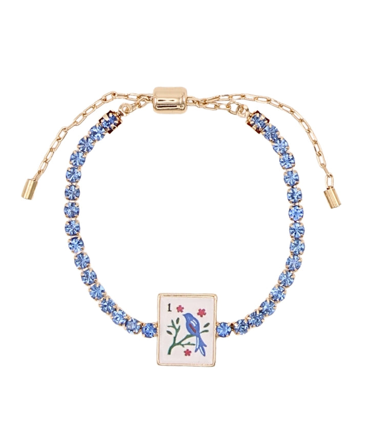 Mahjong Pave Bracelet (5 options)