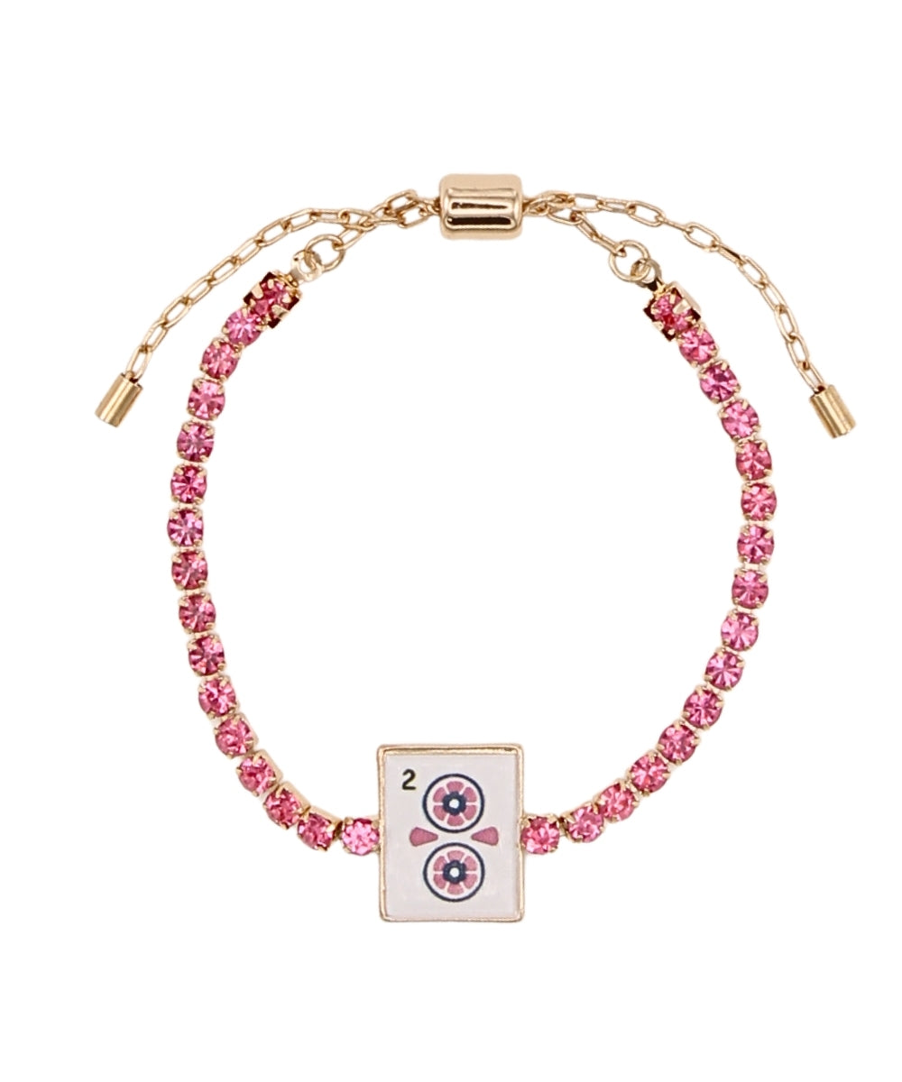 Mahjong Pave Bracelet (5 options)