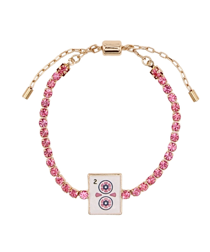 Mahjong Pave Bracelet (5 options)