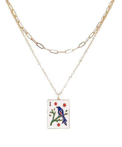 Layered Mahjong Necklace (3 options)