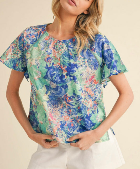 Color Burst Blouse