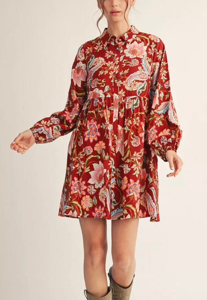 Fall Pop Dress