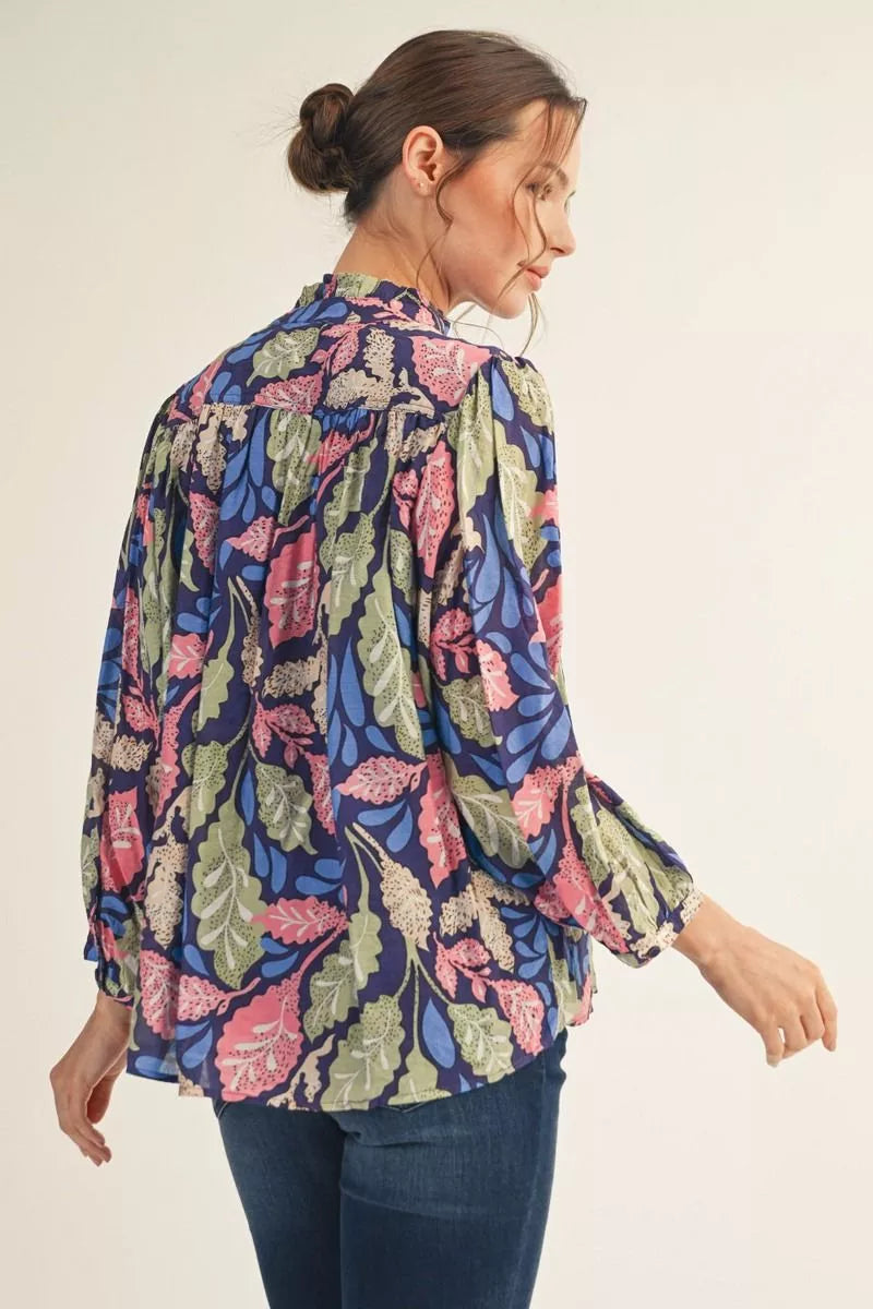 Leaves of Color Blouse