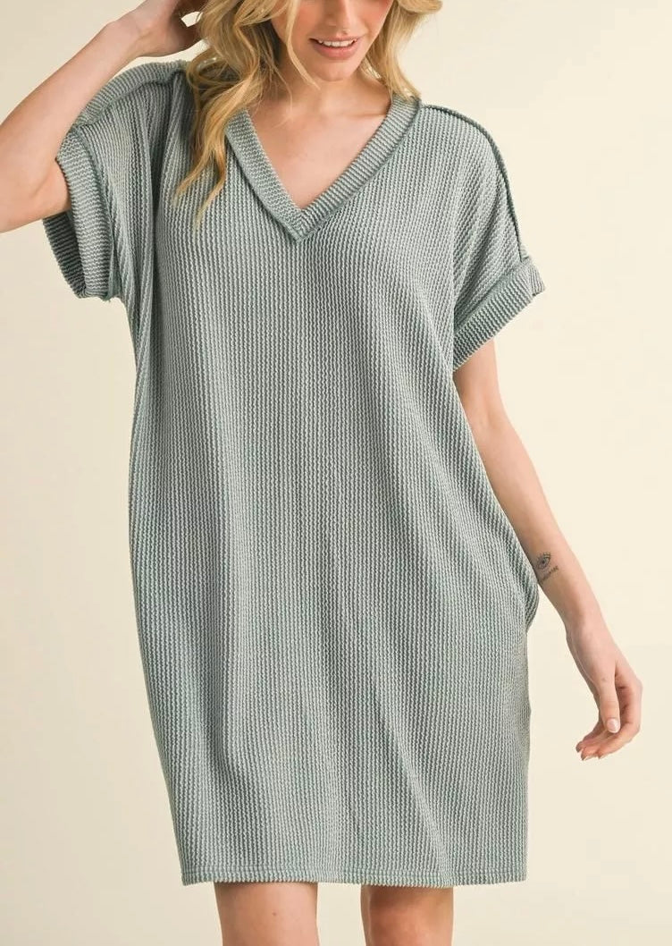 Corded Dress (2 colors)