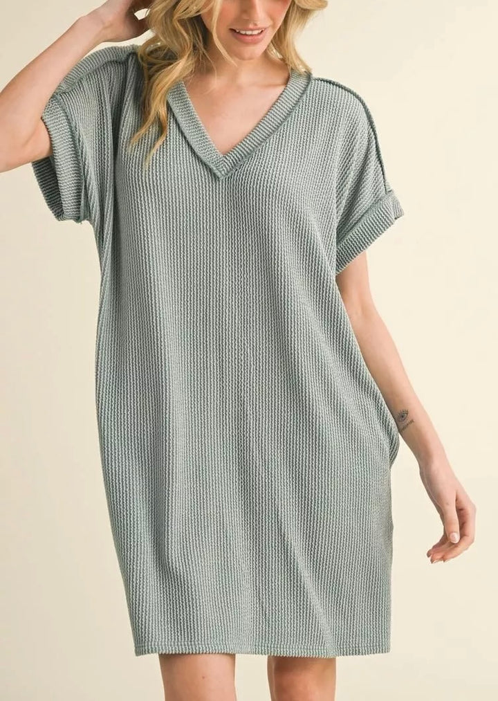 Corded Dress (2 colors)