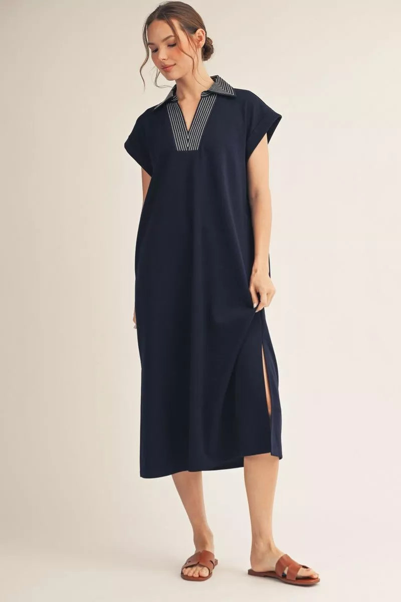 Luxe Knit Midi Dress