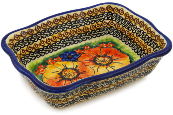8” Unikat Rectangular Baker