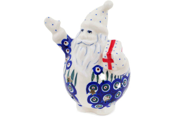 5” Santa Candle Holder
