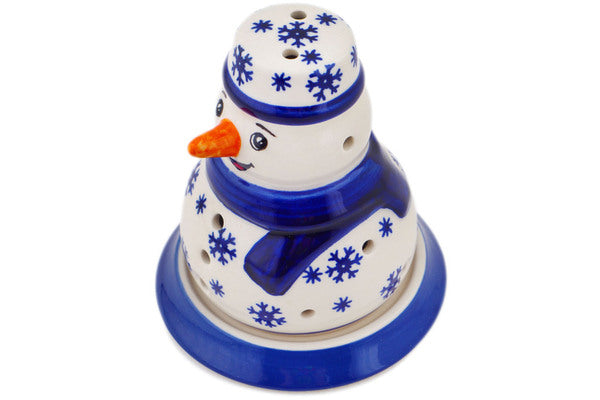 5” Snowman Candle Holder