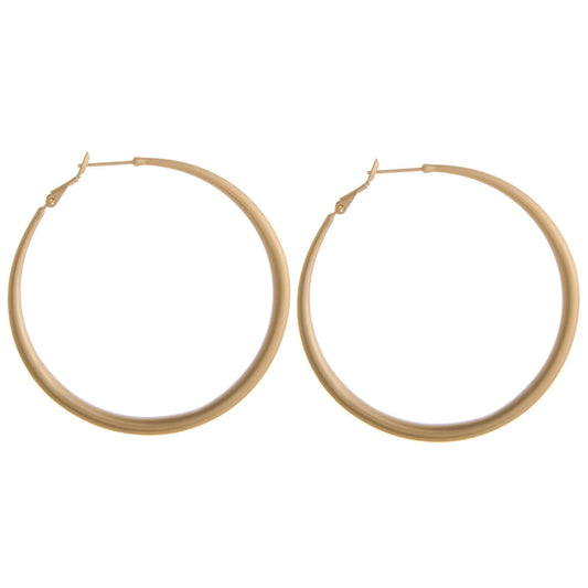 2” Gold Hoops