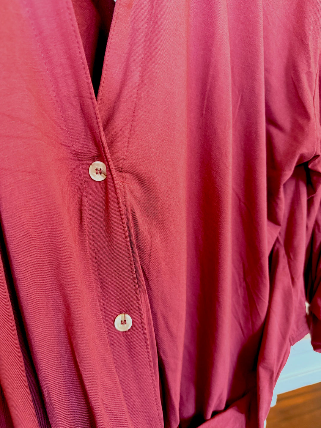 Front Tuck Blouse (2 colors)