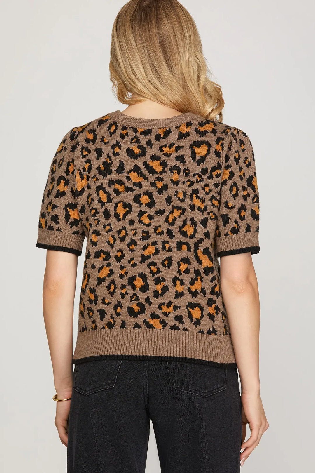 Leopard Print Sweater