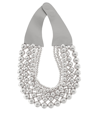 CCB Ball Layered Magnetic Necklace