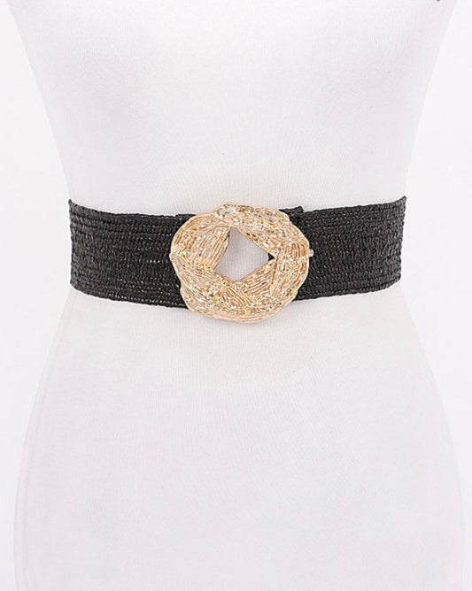 Stretch Belt w/ Metal Buckle (2 options)