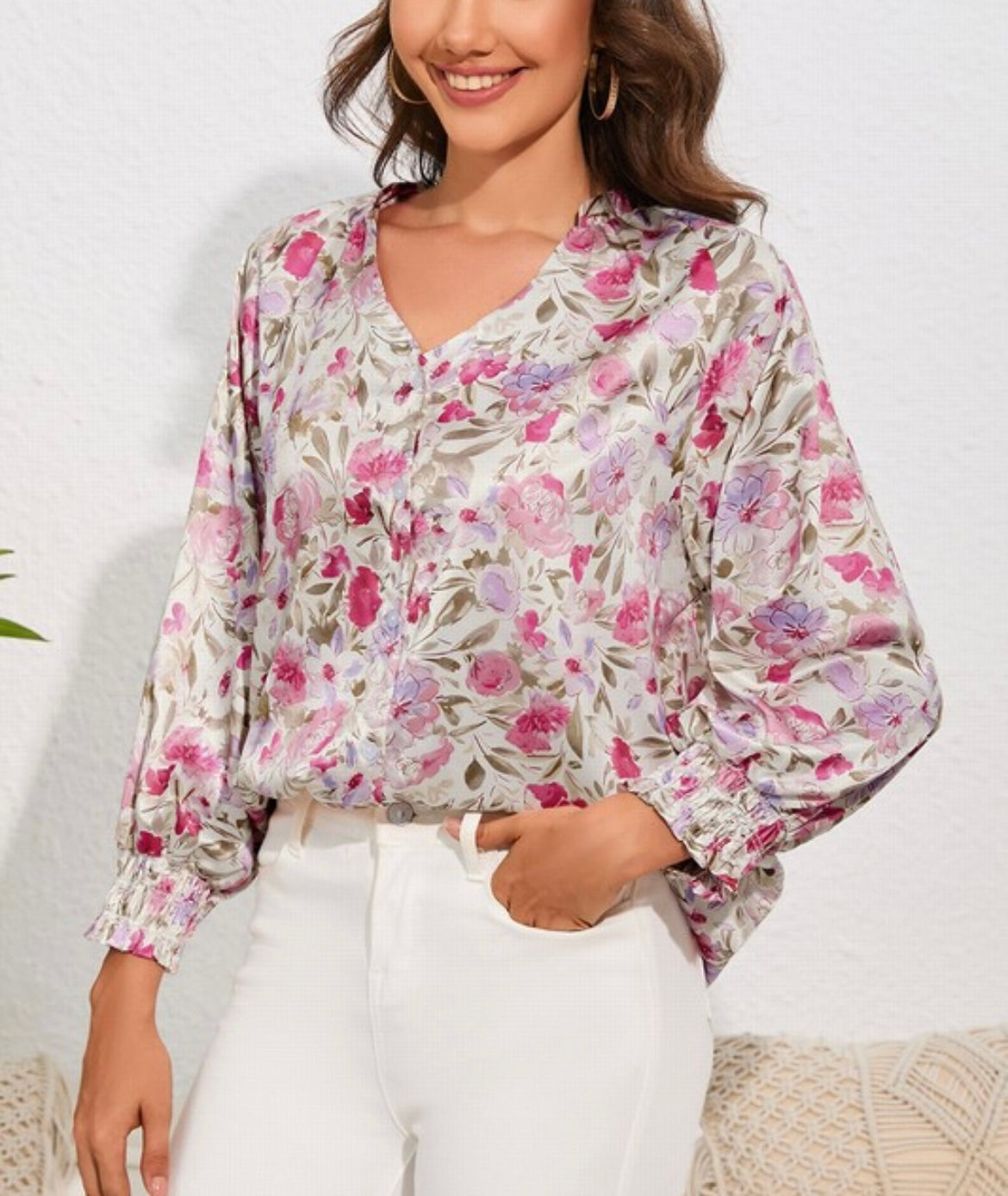 Falling for Florals Blouse