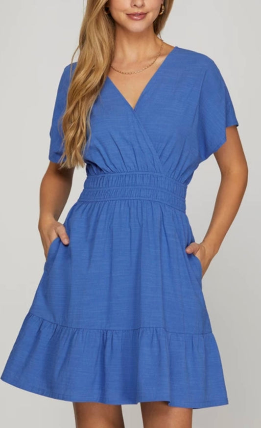 Into the Blue Dress