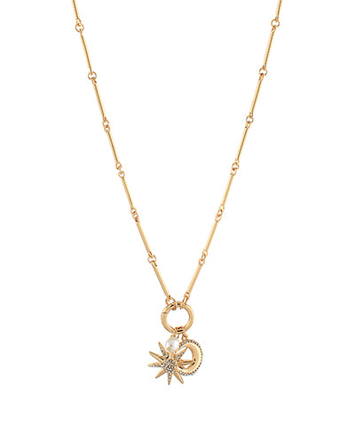 Starburst & Charms Necklace