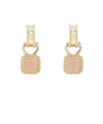 Square Dangle Hoops