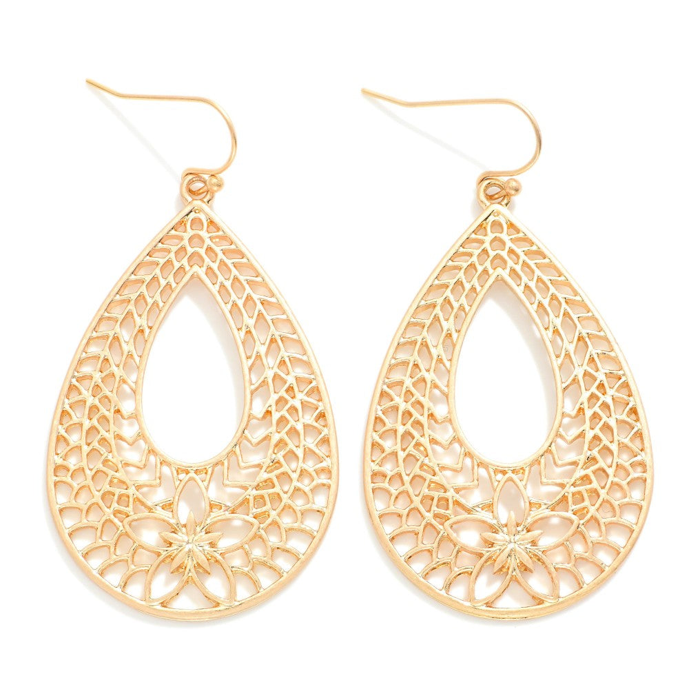 Filigree Gold Earrings