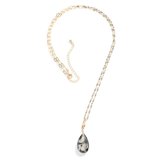 Teardrop Pendant Necklace