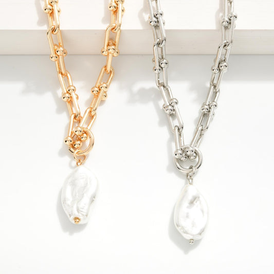 Pearl Drop Necklace