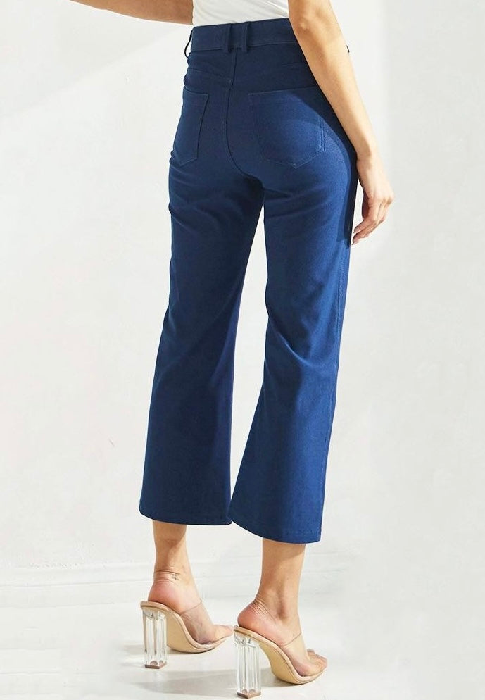 Straight Leg Cropped Jeggings (2 colors)