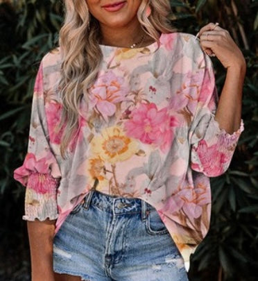 Floral Uptown Blouse
