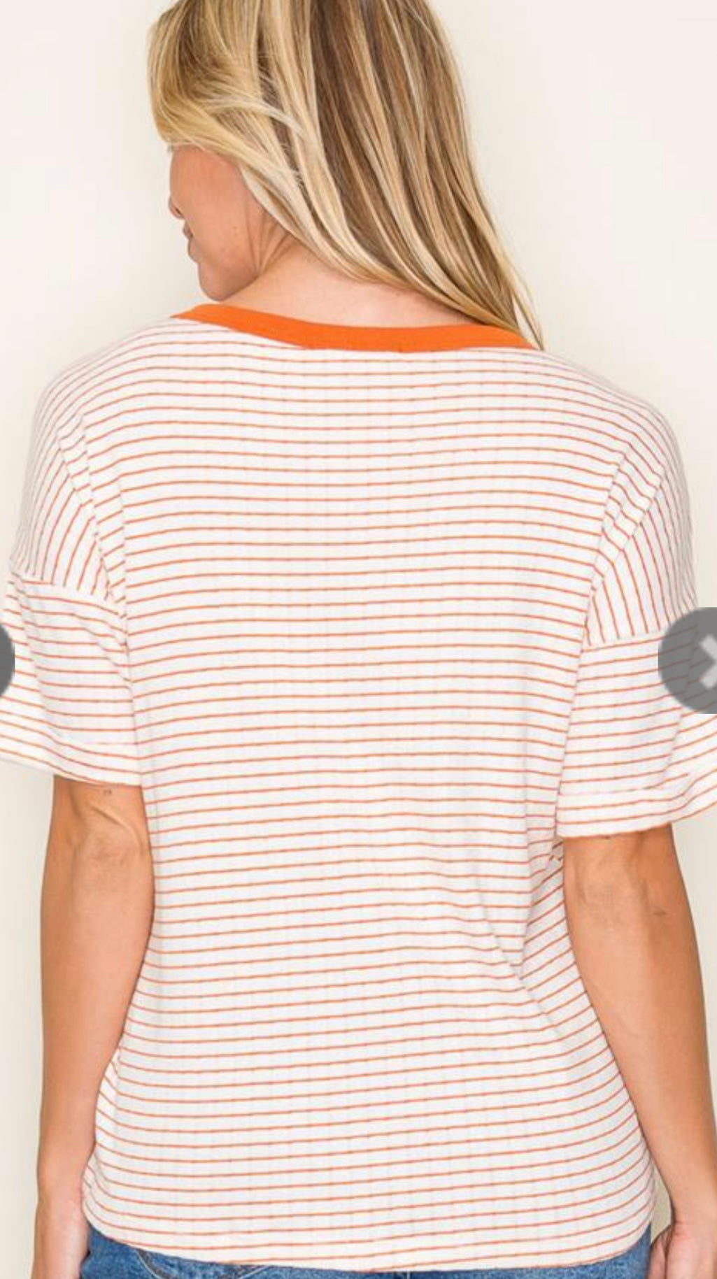 Color Trimmed Tee