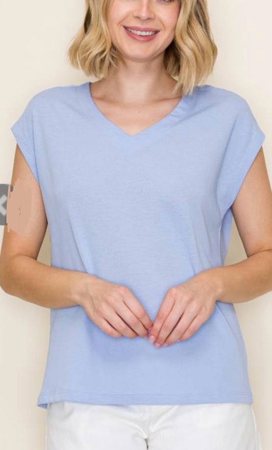 Cap Sleeve Knit Tp
