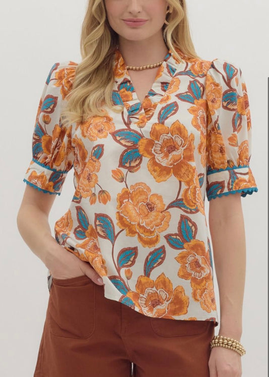 Marigold Skies Blouse