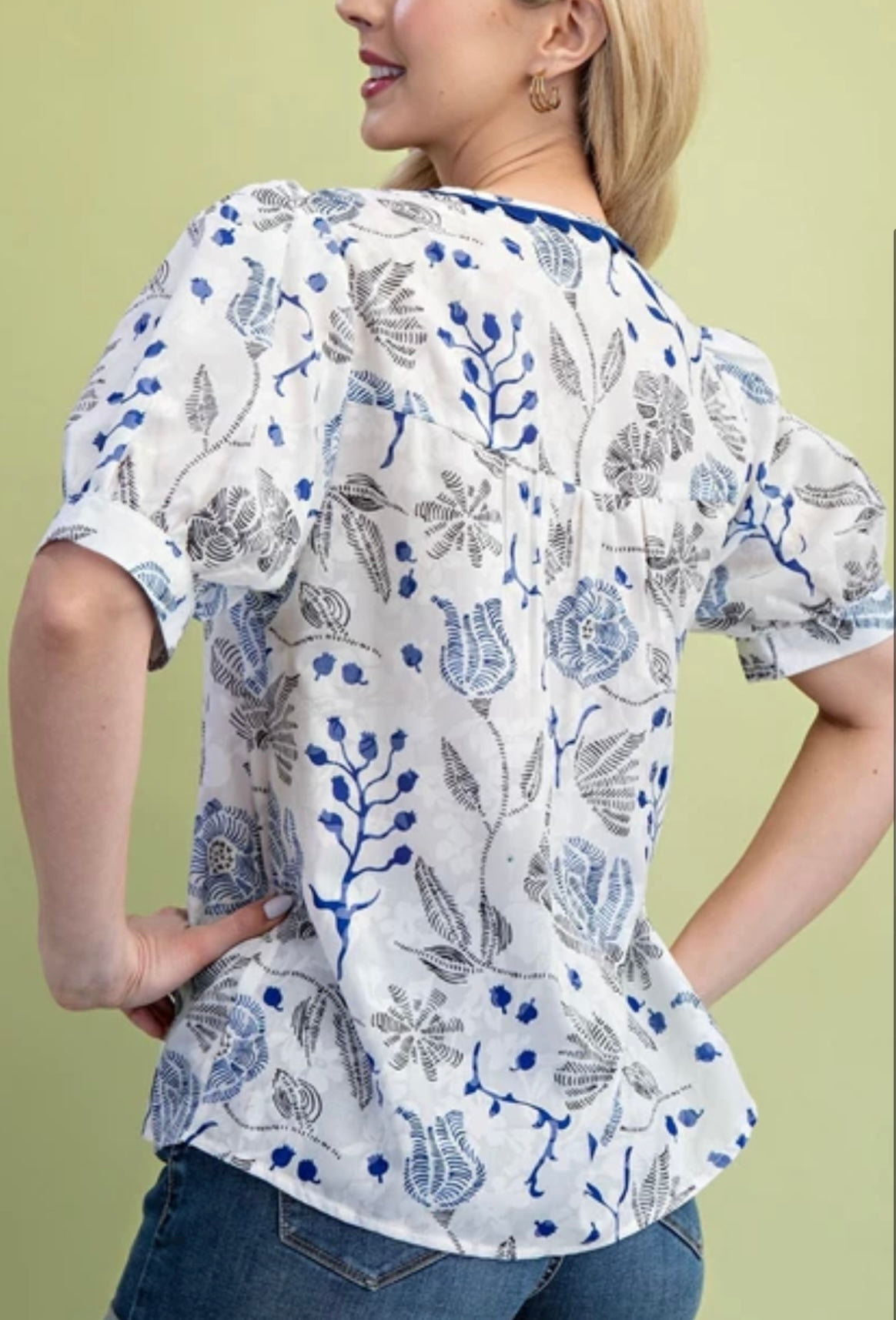 Bluebell Breeze Blouse