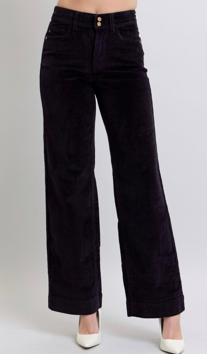 Judy Blue HW Corduroy Trousers