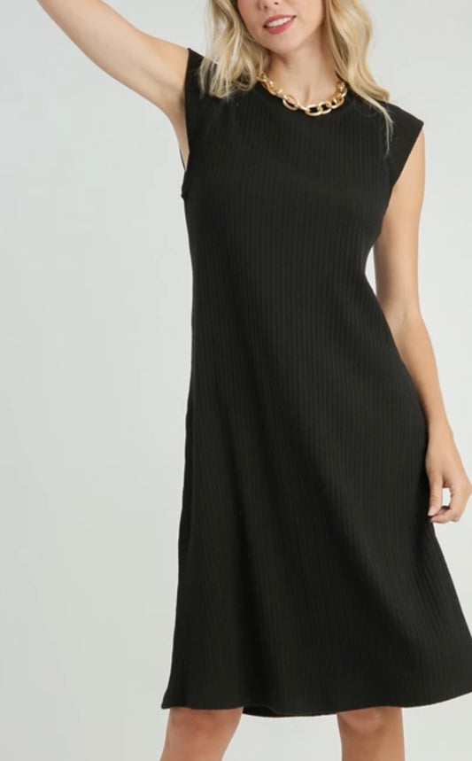 Ribbed Knit Dress
