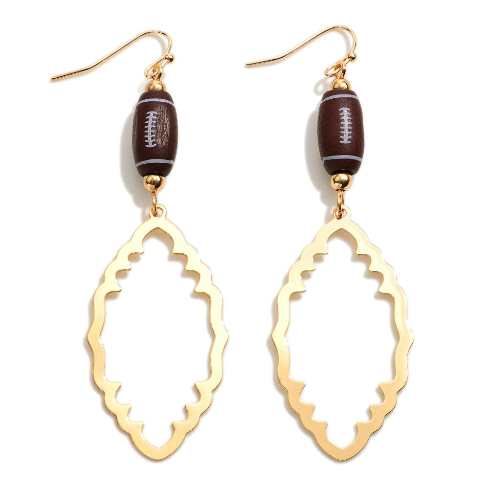 Football Earrings