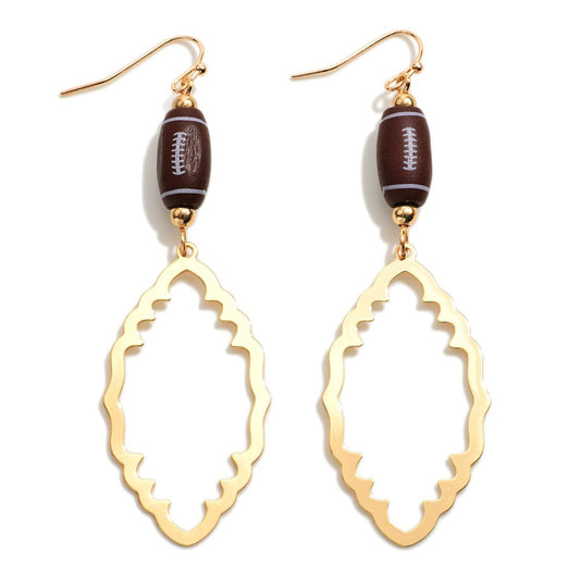 Football Earrings