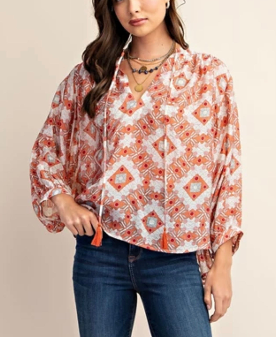 The Mosaic Blouse