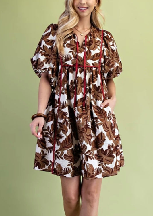 Fall Leaves Dress