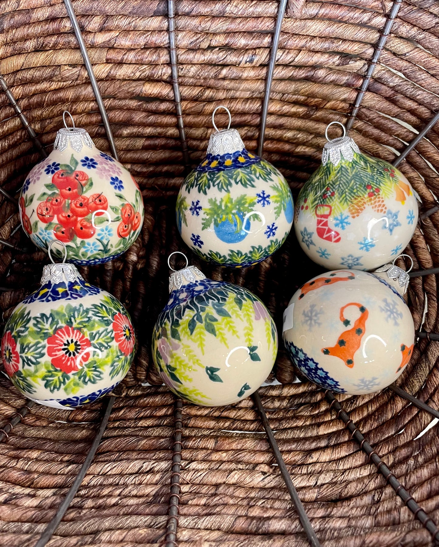 Assorted Kalich Ball Ornaments