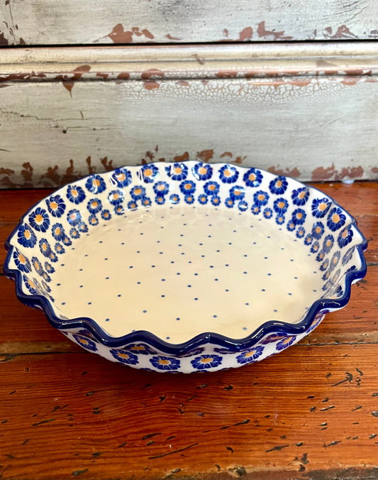 10” Fluted Pie Dish