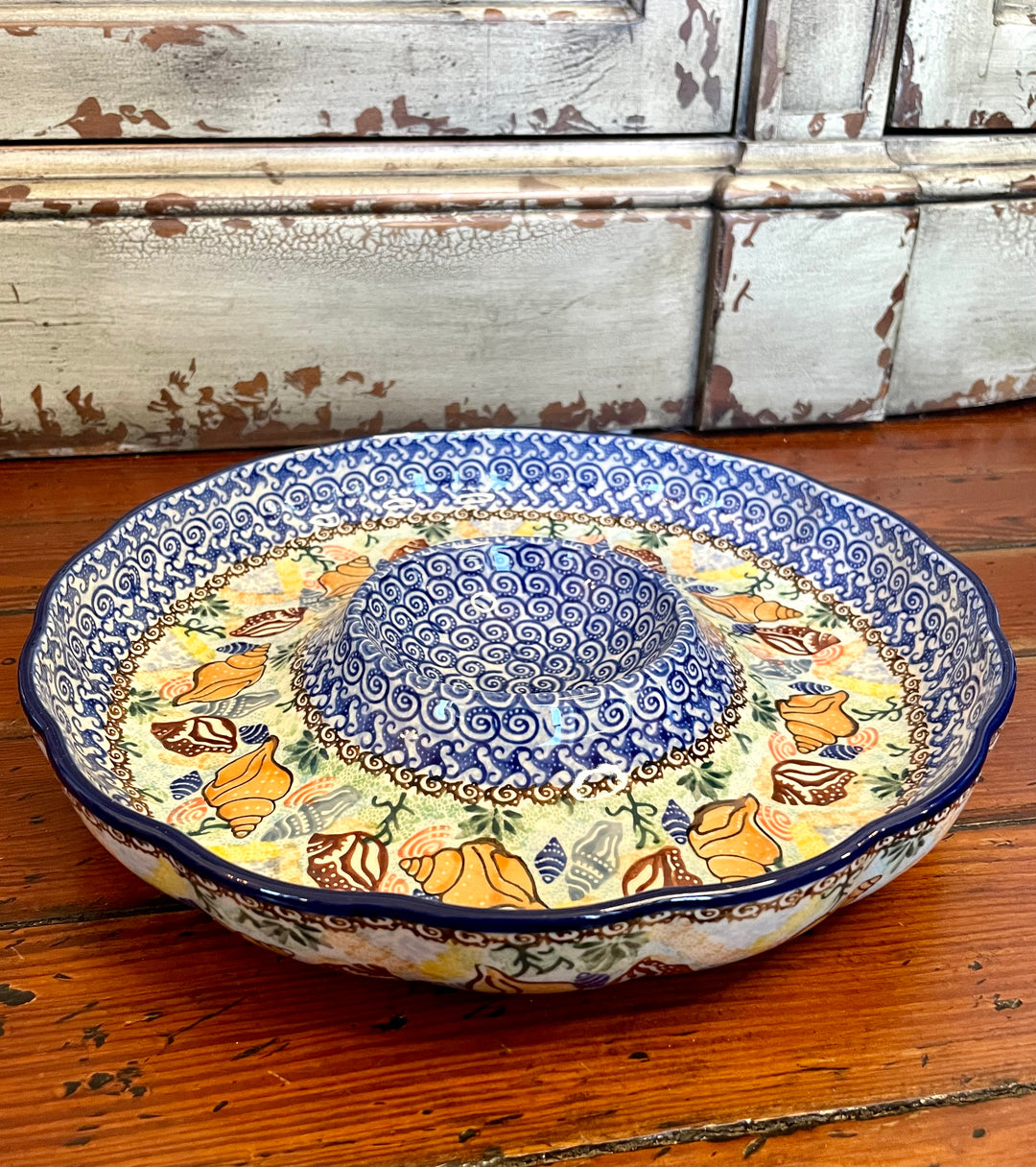 12” Unikat Chip &amp; Dip Platter