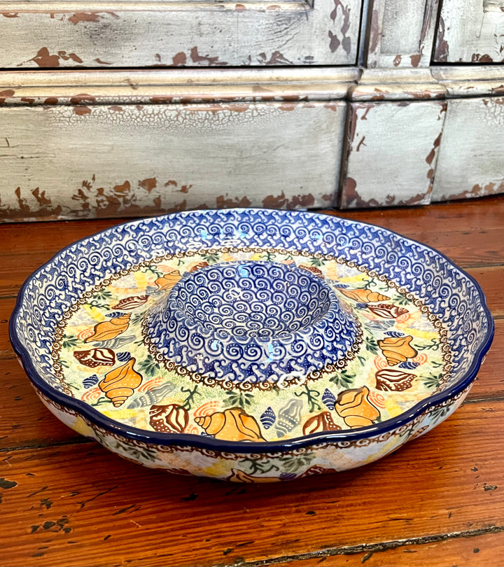 12” Unikat Chip &amp; Dip Platter