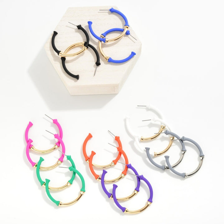 Coated Bamboo Hoops