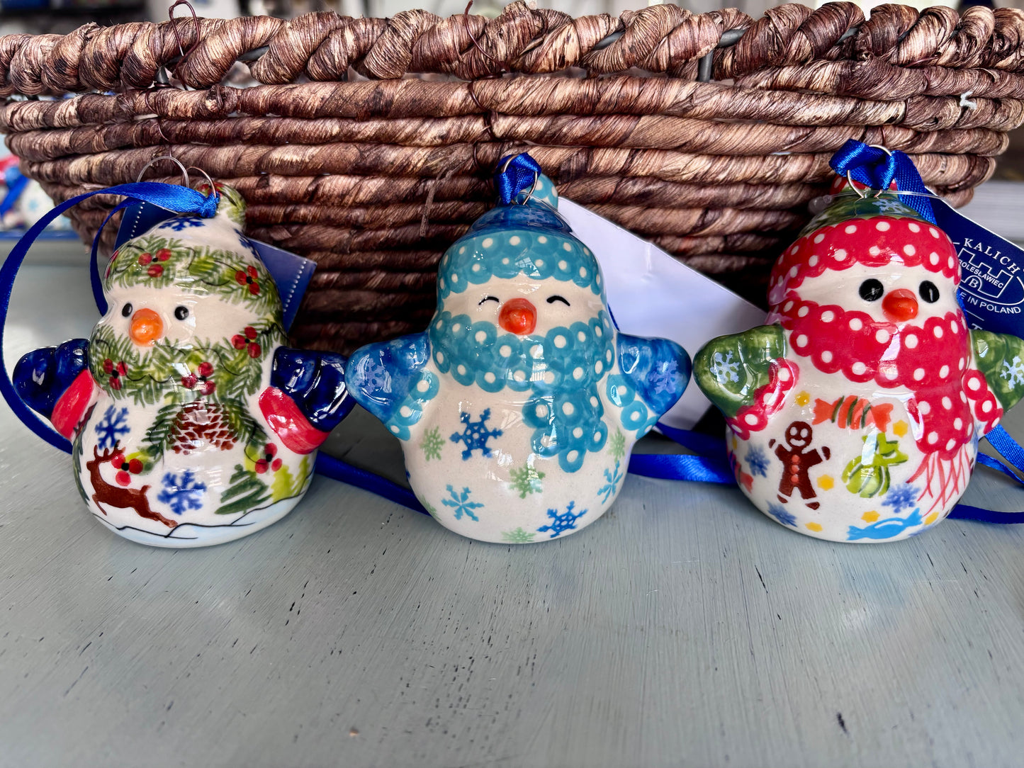Snowman Ornaments